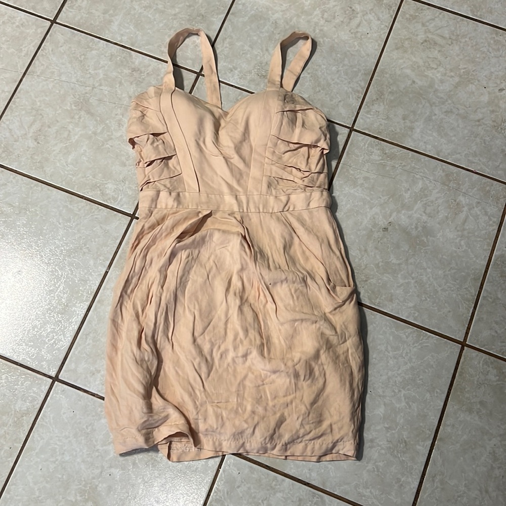 BCBGeneration Peach Dress